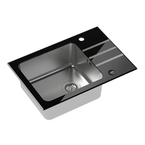 QUADRON JACK 116 ST3564SC3BS Juoda plautuvė image 2