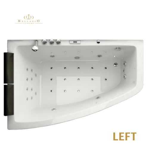 Bellagio Luxury Bolle MT-IR1803L Masažinė vonia 180x120 cm Kairė image 1