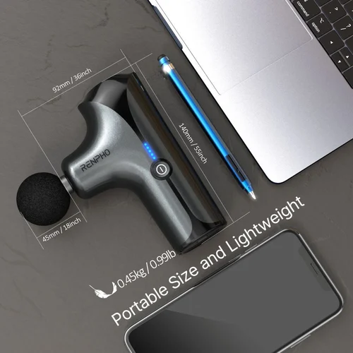 RENPHO Massage Gun Mini GM173 Juoda image 3
