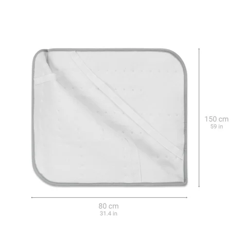Medisana HU 666 Šildoma antklodė, 150×80 cm, Balta image 1
