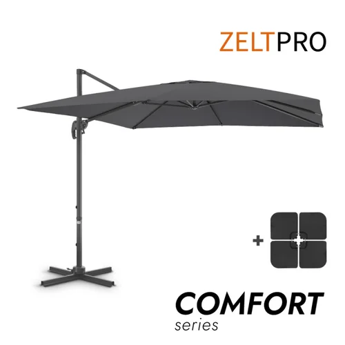 Lauko skėtis su padu Comfort Antracito image 1
