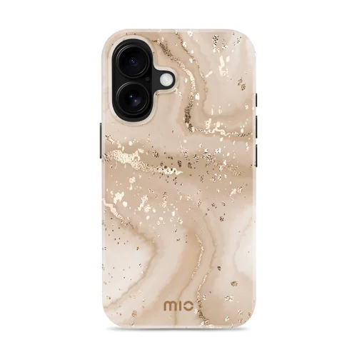 MIO Gold Marble MagSafe Suderinamas su iPhone 16 image 3