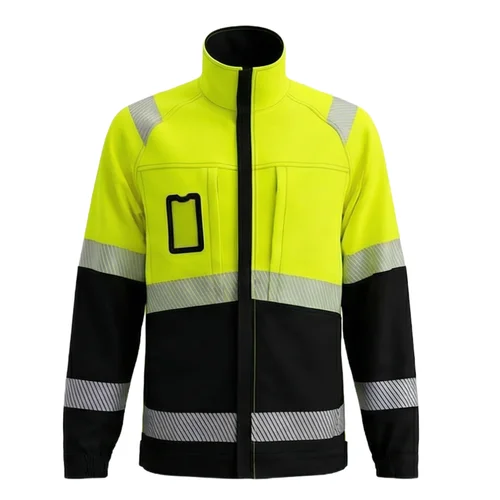 BoSafety JK-COMBO-C2 darbo švarkas Hi-Vis Geltona/Juoda, 4XL image 2