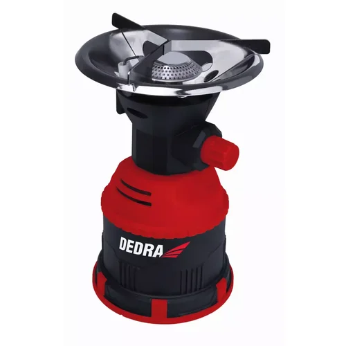 Dedra 31A001 turistinė dujinė viryklė PIEZO uždegimu, 1,2 kW image 1