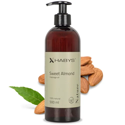 HABYS Sweet Almond saldžiųjų migdolų aliejus 500 ml image 1