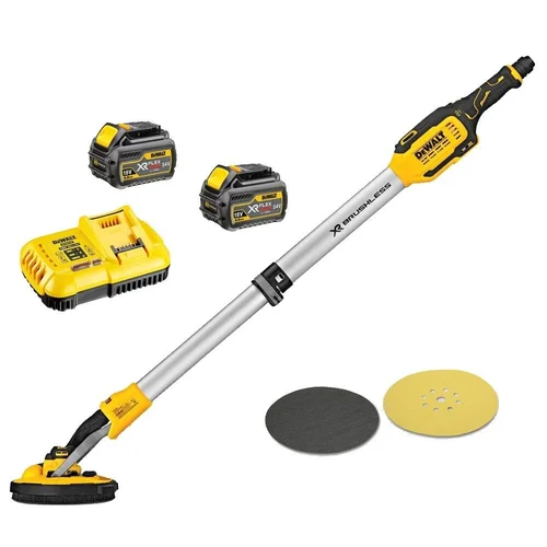 DeWalt DCE800T2-QW šlifuoklis sienoms, 18V, 2x6,0 Ah image 1