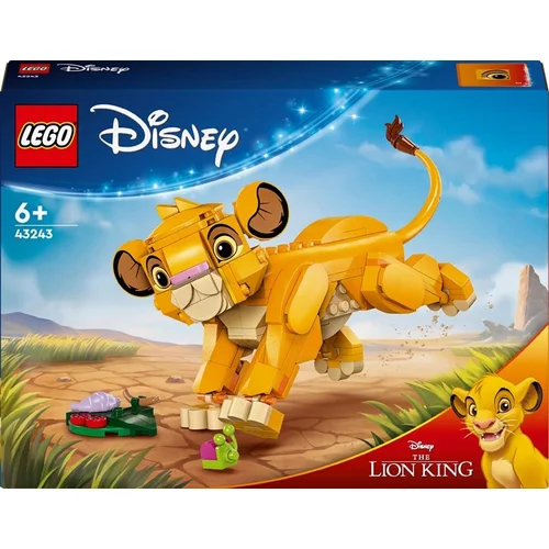 Konstrukt LEGO Disney Mažasis liūtas karalius Simba 43243 image 1