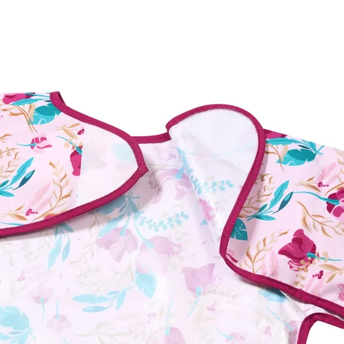 BabyOno prijuostėlė su rankovėmis gėlės 24m+ 1477/01 image 3
