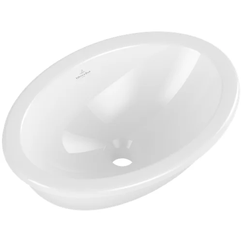 Villeroy & Boch Loop & Friends įmontuojamas praustuvas 4A6100R1, 505 x 360 x 185 mm, Balta Alpin CeramicPlus image 3