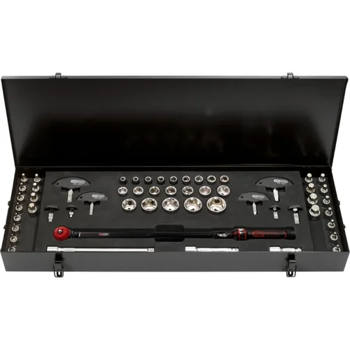 KS Tools ERGOTORQUE 52 VNT 1/2" Dinamometrinio rakto komplektas image 1