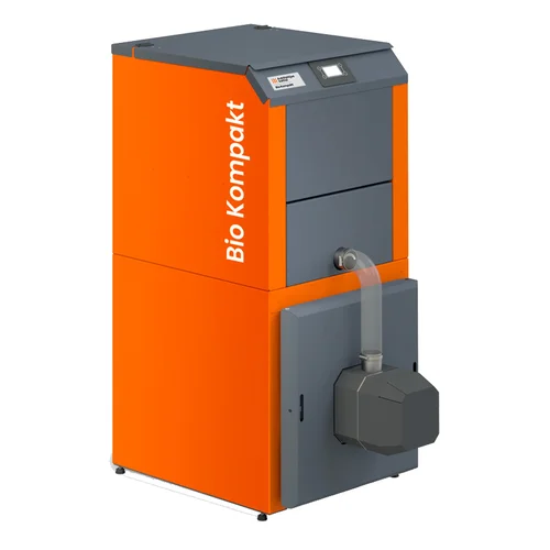Granulinis katilas BIO KOMPAKT 20kW su KIPI ROT POWER D16 degikliu 190L talpa image 1