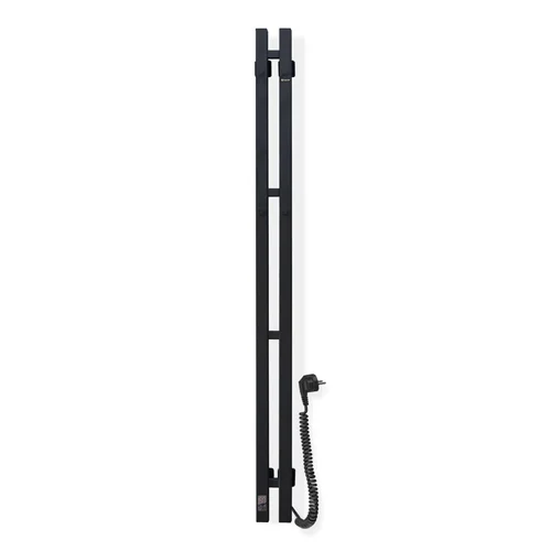 NAVIN Siluet Quadro 90x1500 elektrinis rankšluosčių džiovintuvas, Sensor, Juodas image 1
