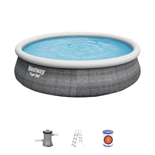 Baseinas Bestway 57372 Fast Set 457x84 cm Pool Set image 1