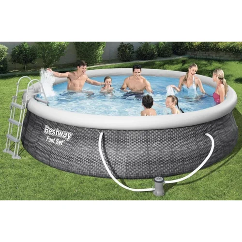 Baseinas Bestway 57372 Fast Set 457x84 cm Pool Set image 2