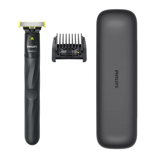 Barzdaskutė Philips OneBlade QP1424/65 Anglies pilka image 1