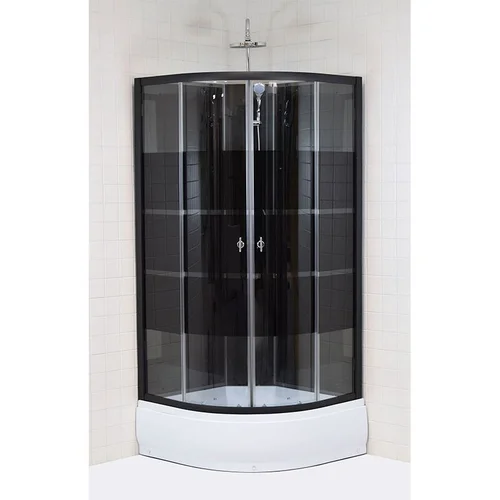 ERA 80 BS Black Vario Dušo kabina 80×80×240 cm image 2