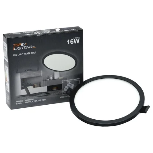 Tope ope Split 22W 3000K juodas LED įmontuojamas šviestuvas image 2