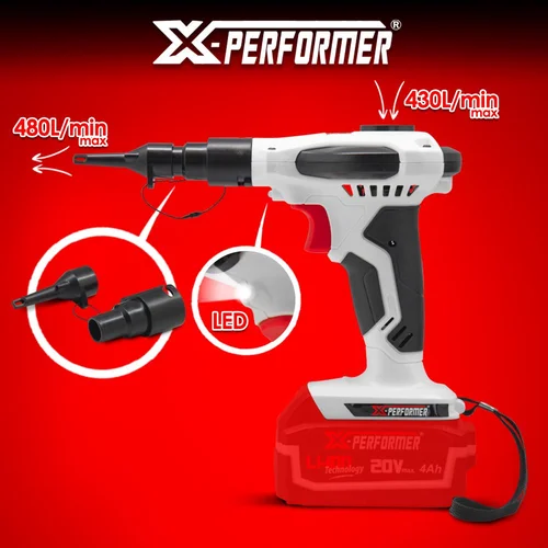 Akumuliatorinis oro kompresorius X-PERFORMER XPINFLA20LI image 3
