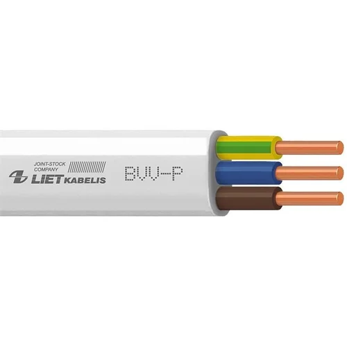 Lietkabelis BVV-P, 3 x 1,5 mm² image 1
