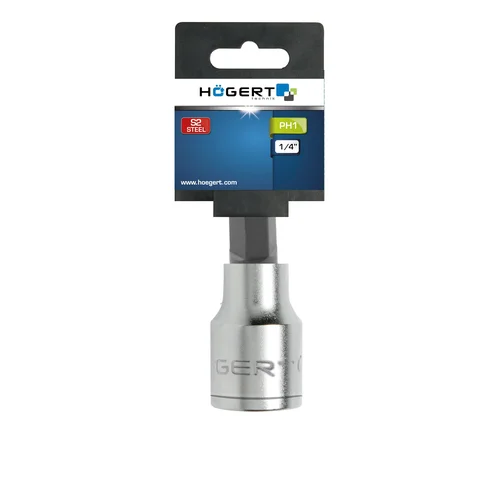 Hogert technik (Vokietija) Įpresuotas PH1 antgalis 1/4 colio image 2