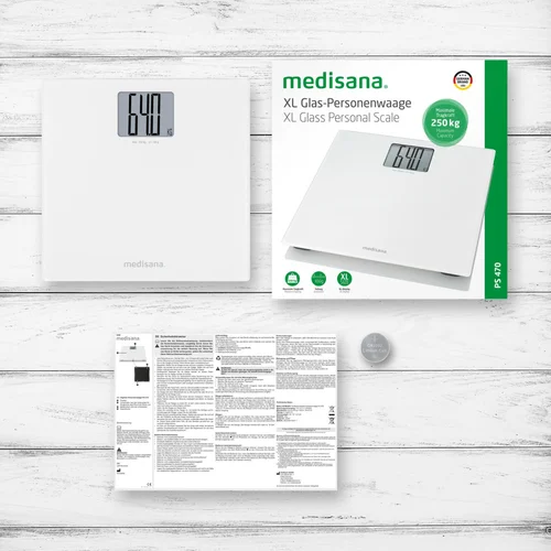 Medisana PS 470 XL elektroninės svarstyklės image 2