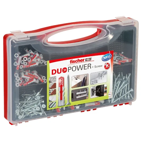 Fischer DuoPower kaiščių su varžtais rinkinys 280 vnt. image 1
