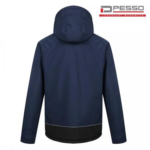 PESSO OTAVAM Softshell striukė, mėlyna, 3XL image 3