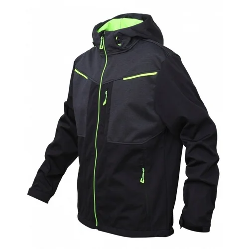 BoSafety Softshell striukė JK-ROXET-0206 4XL Grey/Black image 2