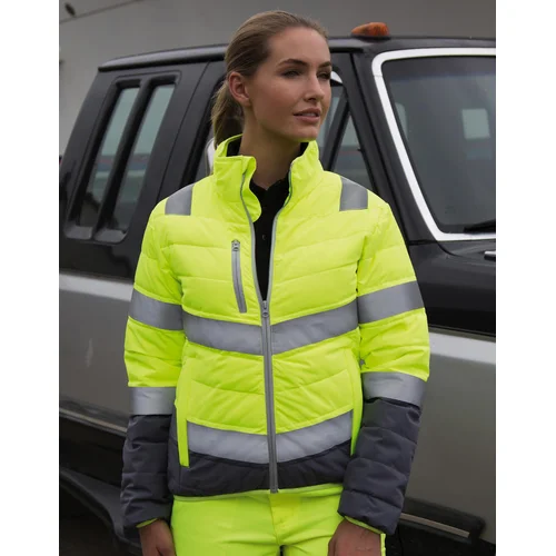 Result R325F Moteriška darbo striukė XS, Fluo Orange/Grey image 2