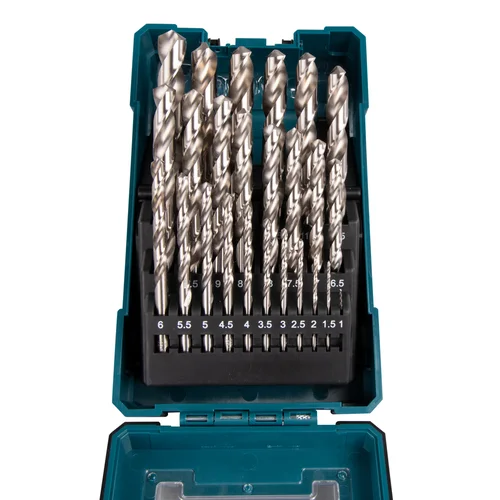 Makita D-67555 Grąžtų komplektas, 25 vnt., metalui, HSS-G image 1