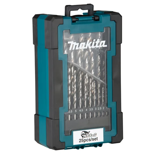 Makita D-67555 Grąžtų komplektas, 25 vnt., metalui, HSS-G image 3