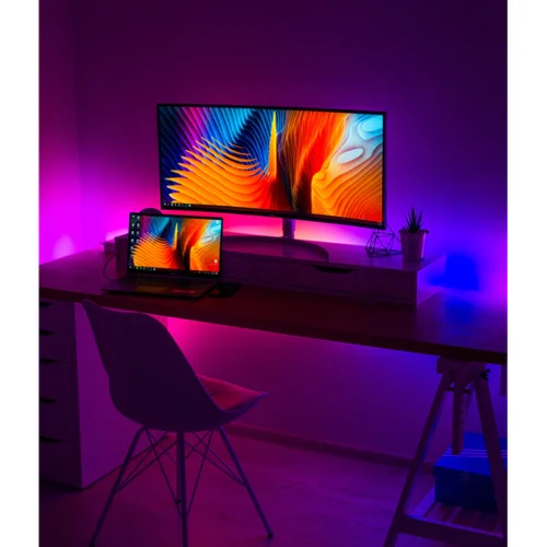 Išmani 5050 RGB LED Juosta 10 m su Bluetooth funkcija image 2