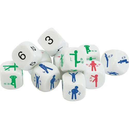 Judėjimo kauliukai, 2 x 2 x 2 cm image 1