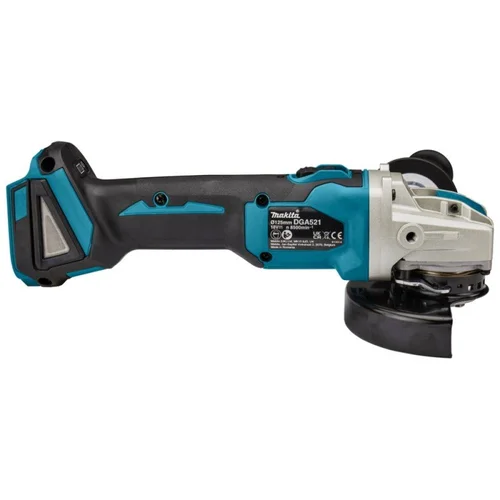 Makita DGA521ZX1 18 V 125 mm X-Lock šlifuoklis image 2