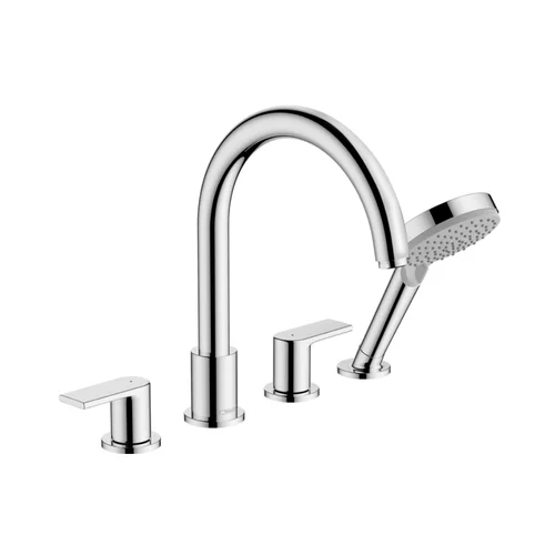 Hansgrohe Vernis Shape 71459000 vonios ir dušo 4 dalių maišytuvas image 1