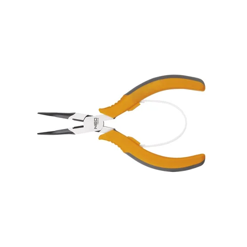 NEO precision long nose bent pliers 140 mm image 1
