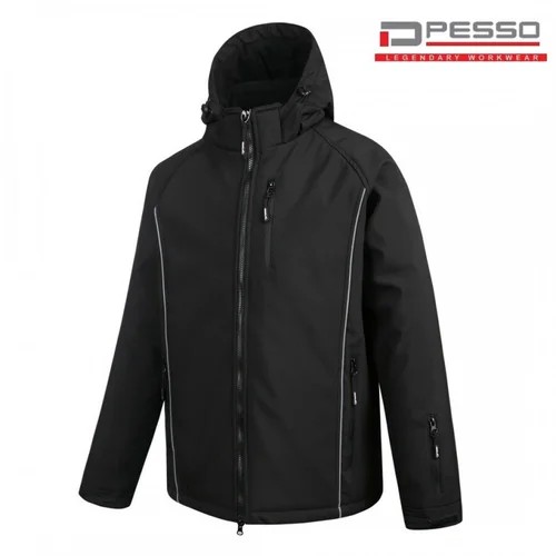 PESSO OTAVAJ Softshell striukė juoda XL image 1