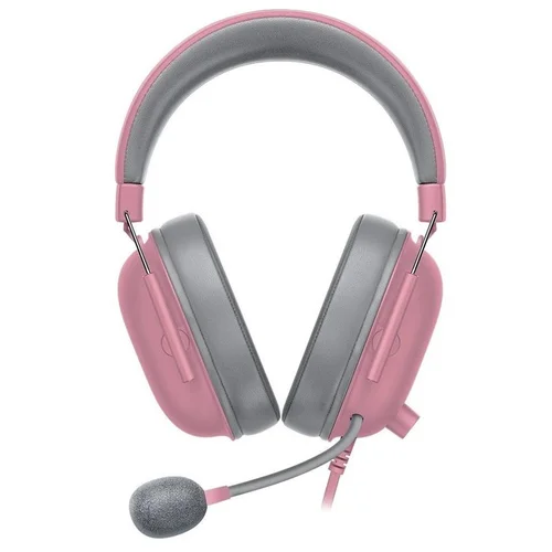 Razer BlackShark V2 X žaidimų ausinės, rožinės image 2