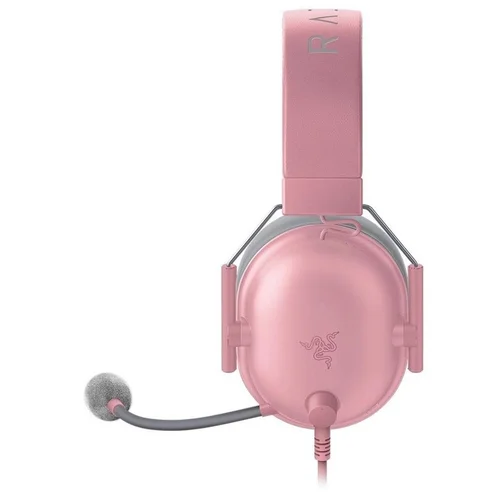 Razer BlackShark V2 X žaidimų ausinės, rožinės image 3
