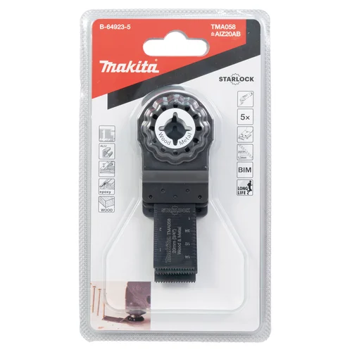 Makita B-64923-5 Įgilinamieji pjovimo diskai, 20 mm image 3