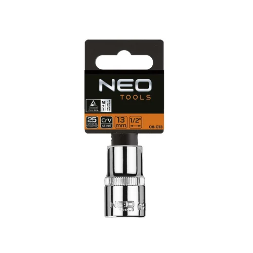 NEO 1/2" šešiakampė galvutė 8 mm image 2