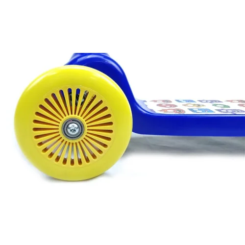 Bimbo Bike vaikiškas paspirtukas Mėlynas/Geltonas image 2