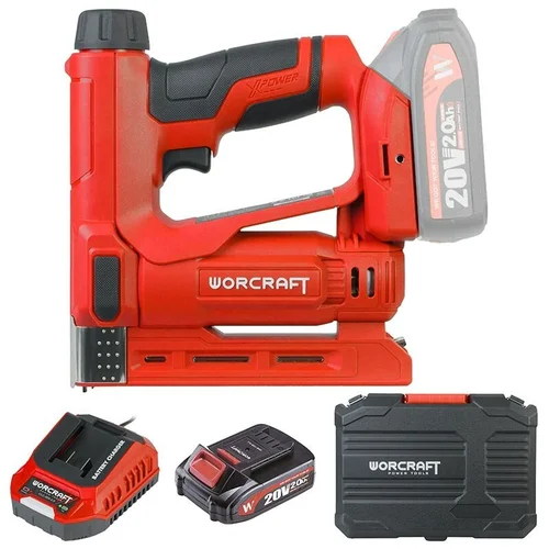 WORCRAFT CNS-S20LiCM Akumuliatorinis viniakalis-kabiamušis 20V 2.0Ah Li-Ion image 2