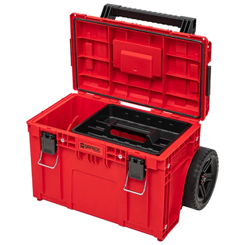 Qbrick QBRICK PRIME įrankių dėžė su ratukais RED image 2
