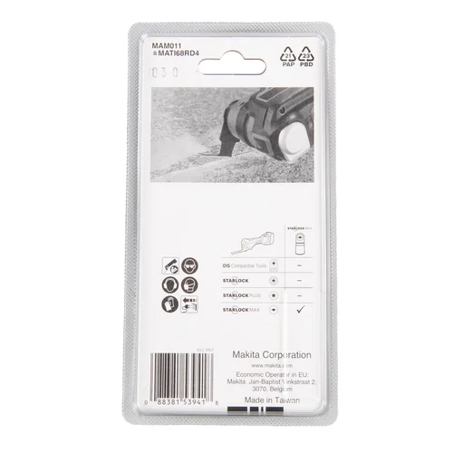 Makita B-66519 MAM011 68 mm DIAMOND STARLOCK MAX segmentiniai ašmenys image 3