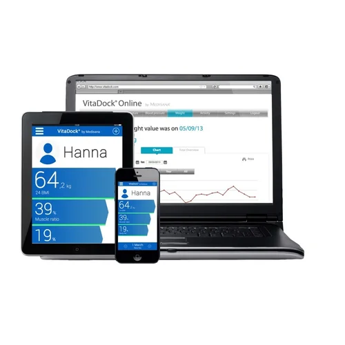 MEDISANA BS 440 CONNECT kūno analizavimo svarstyklės su Bluetooth funkcija image 3