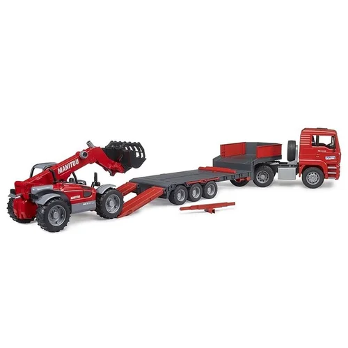 Bruder Komplektas Loader & telehandler MAN TGA 02774 image 3