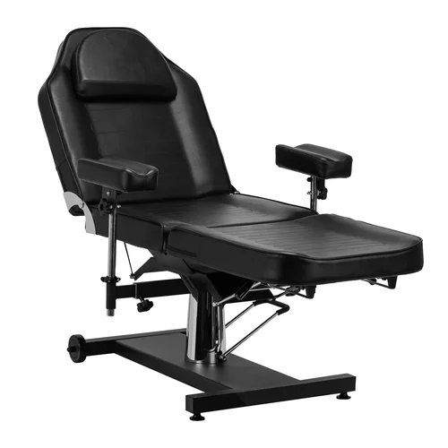 Pro Ink 322F hidraulinis tatuiruočių krėslas, juodas image 2