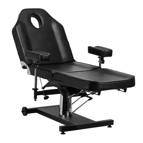 Pro Ink 322F hidraulinis tatuiruočių krėslas, juodas image 3
