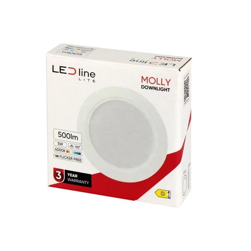 Įmontuojamas šviestuvas LED Line MOLLY, 5W, 4000°K, LED image 3